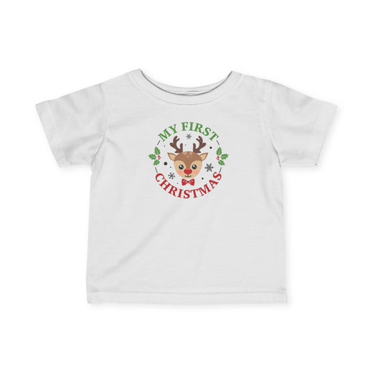 Boys 1st Xmas Tee (6M, 12M, 18M, 24M)