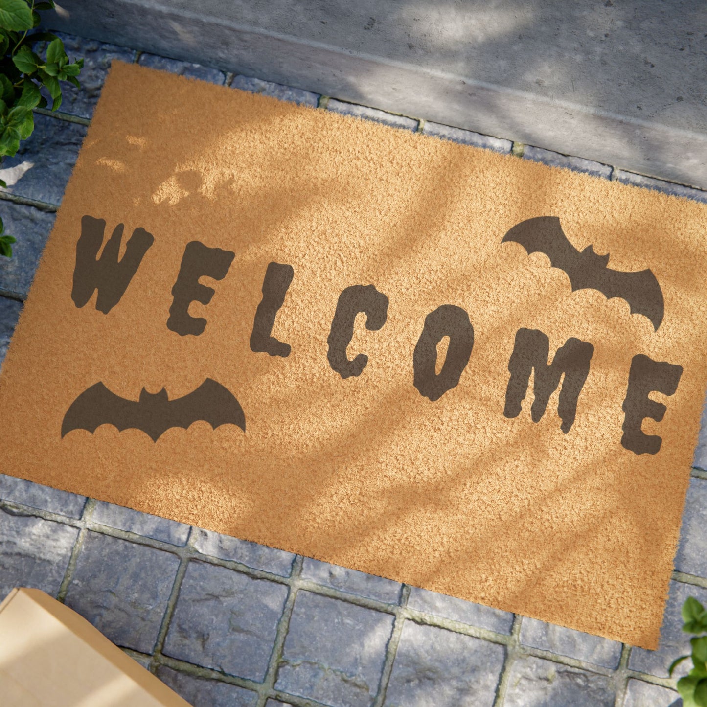 Bat Welcome Doormat (Coir)