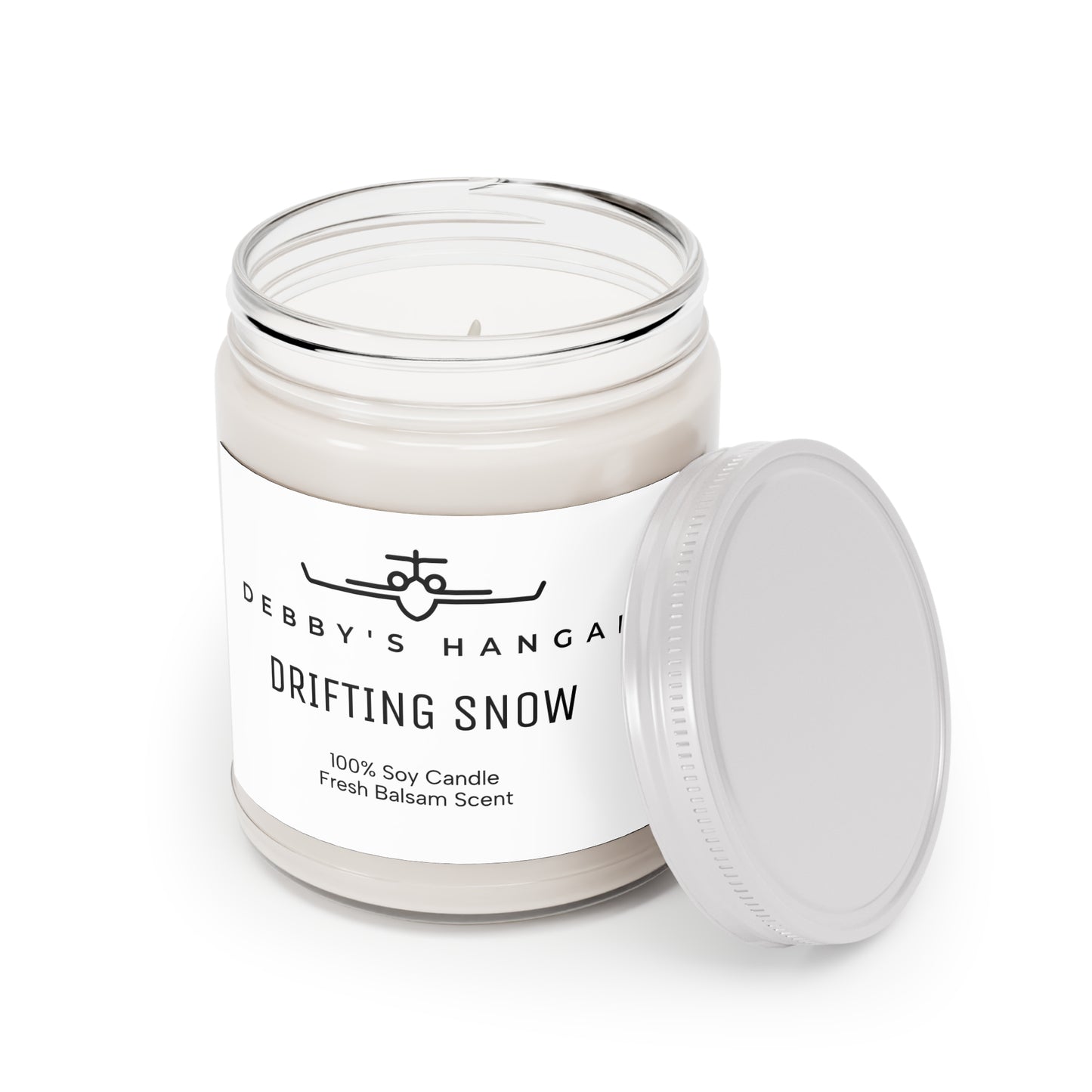 Drifting Snow Candle