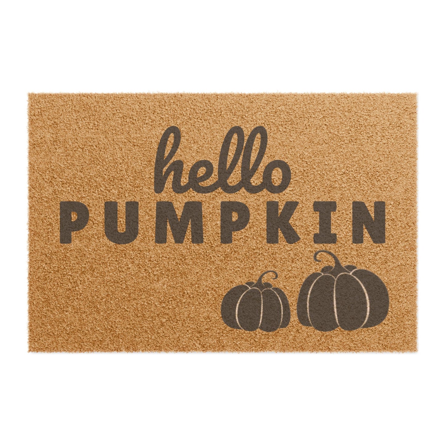 Hello Pumpkin Doormat (Coir)