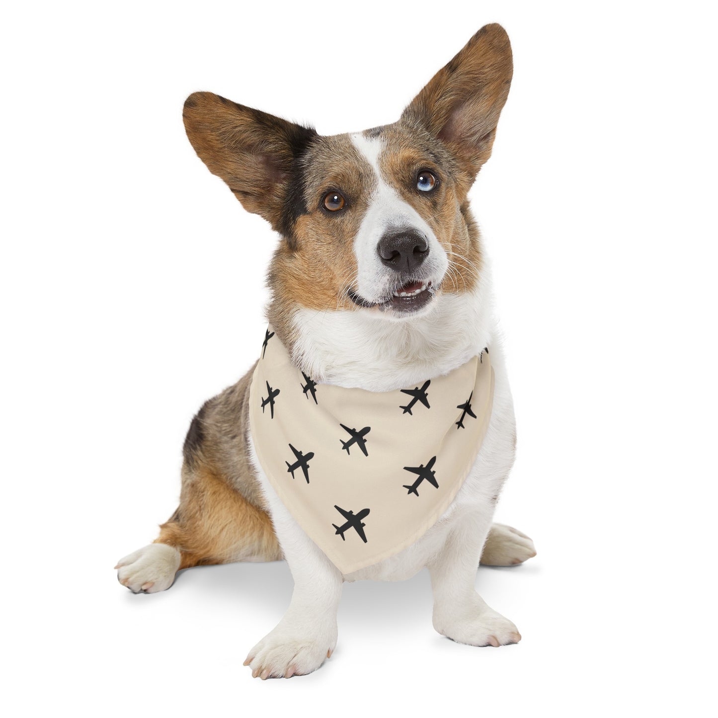 Pet Bandana Collar (Beige)