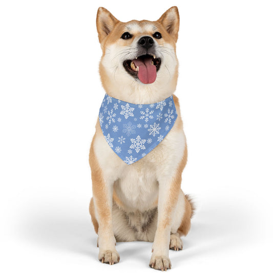 Snowflake Bandana Collar