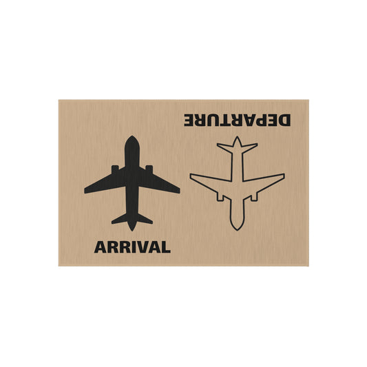 Arrival/Departure Doormat (Beige)