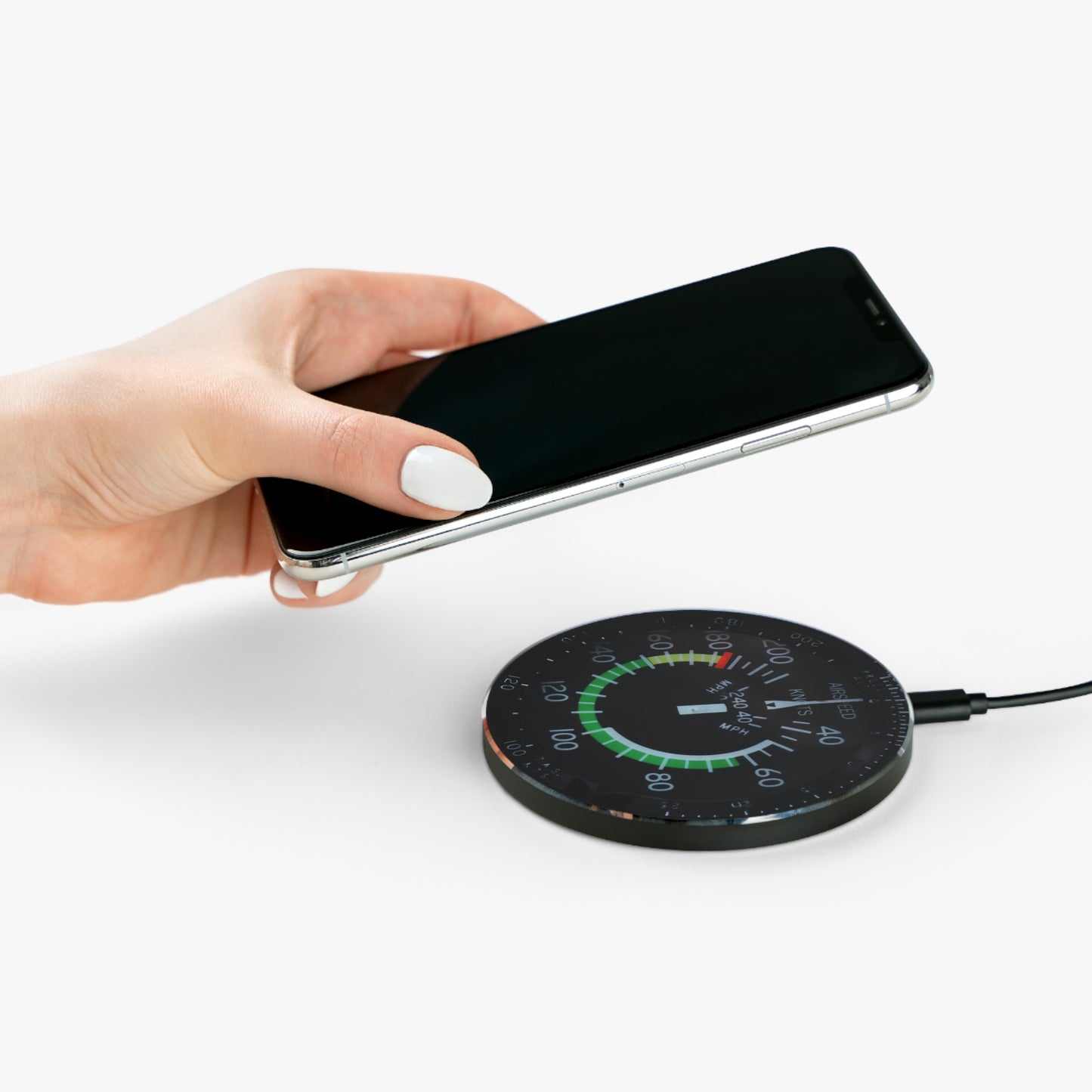 Airspeed Indicator Wireless Charger