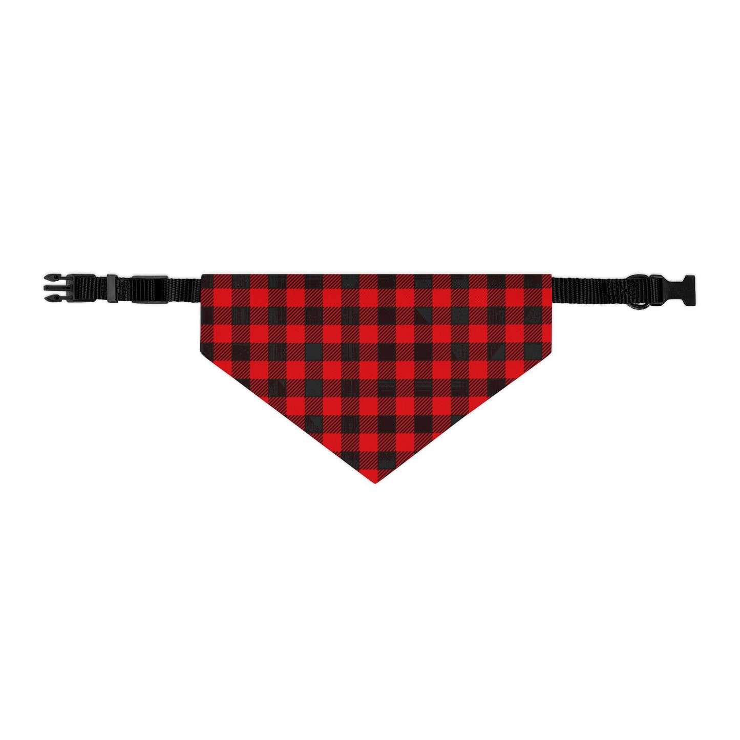 Plaid Pet Bandana Collar