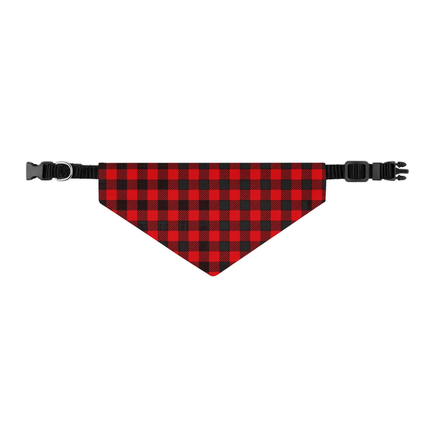 Plaid Pet Bandana Collar