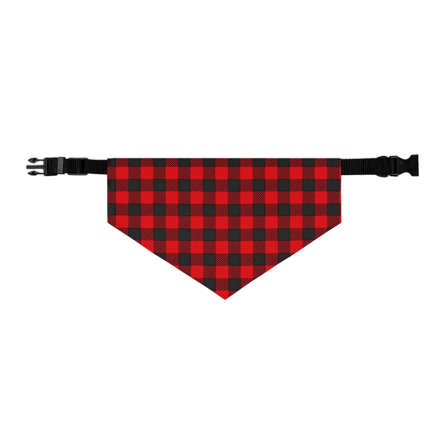 Plaid Pet Bandana Collar