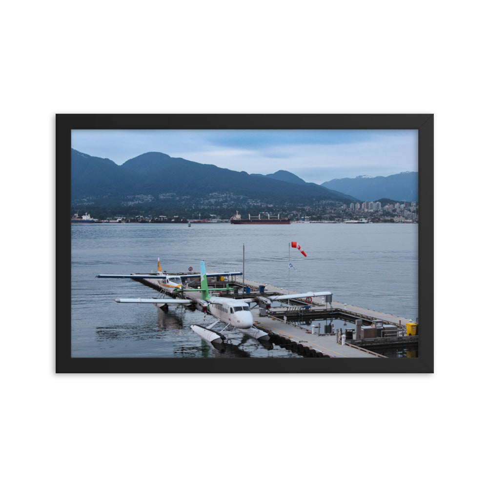 Framed Vancouver Harbour