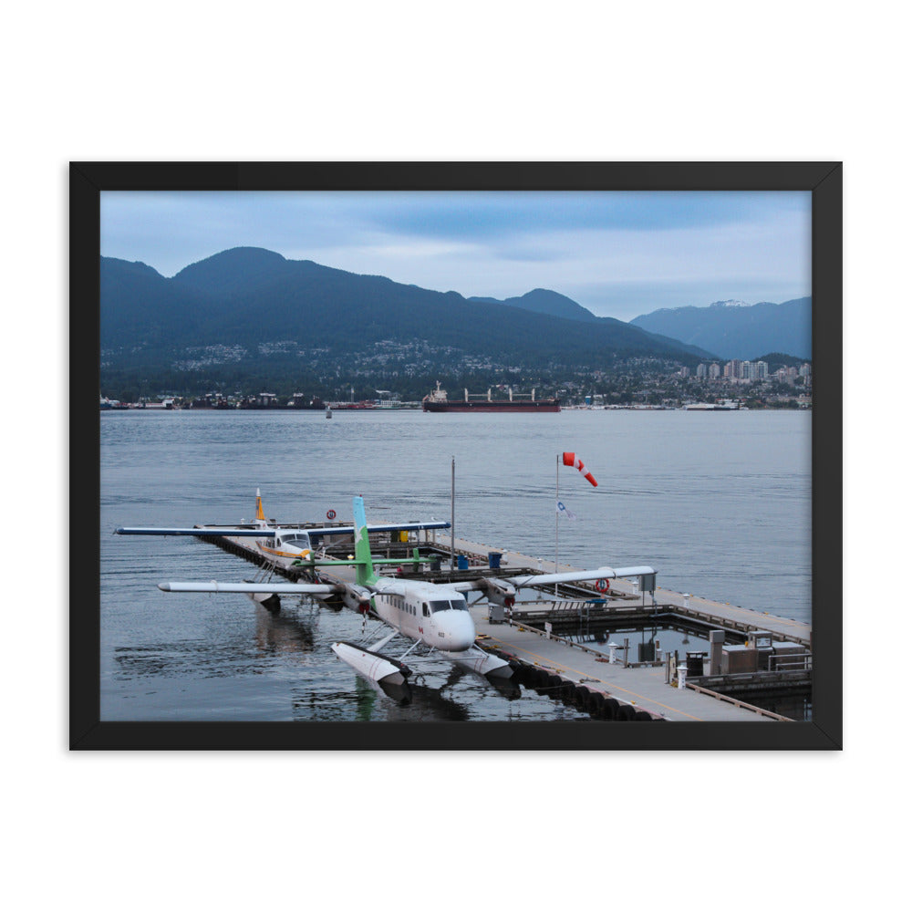 Framed Vancouver Harbour