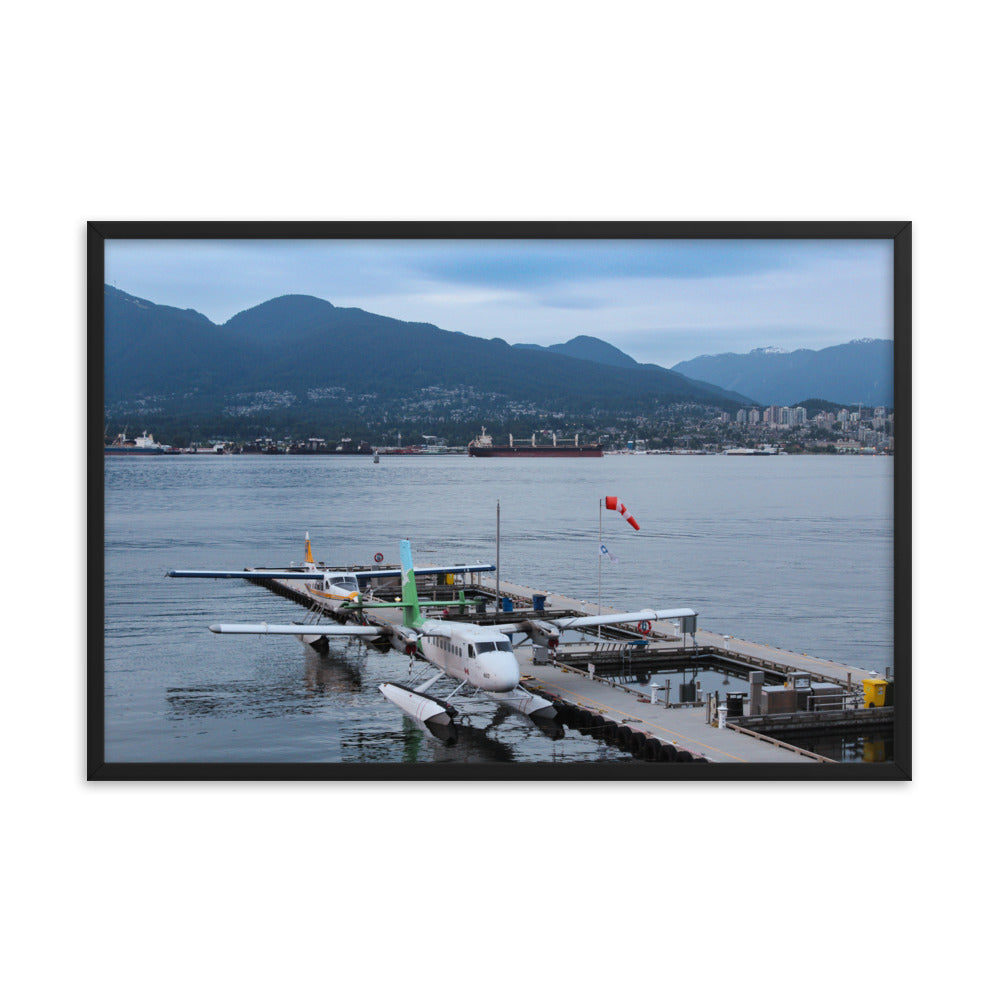 Framed Vancouver Harbour