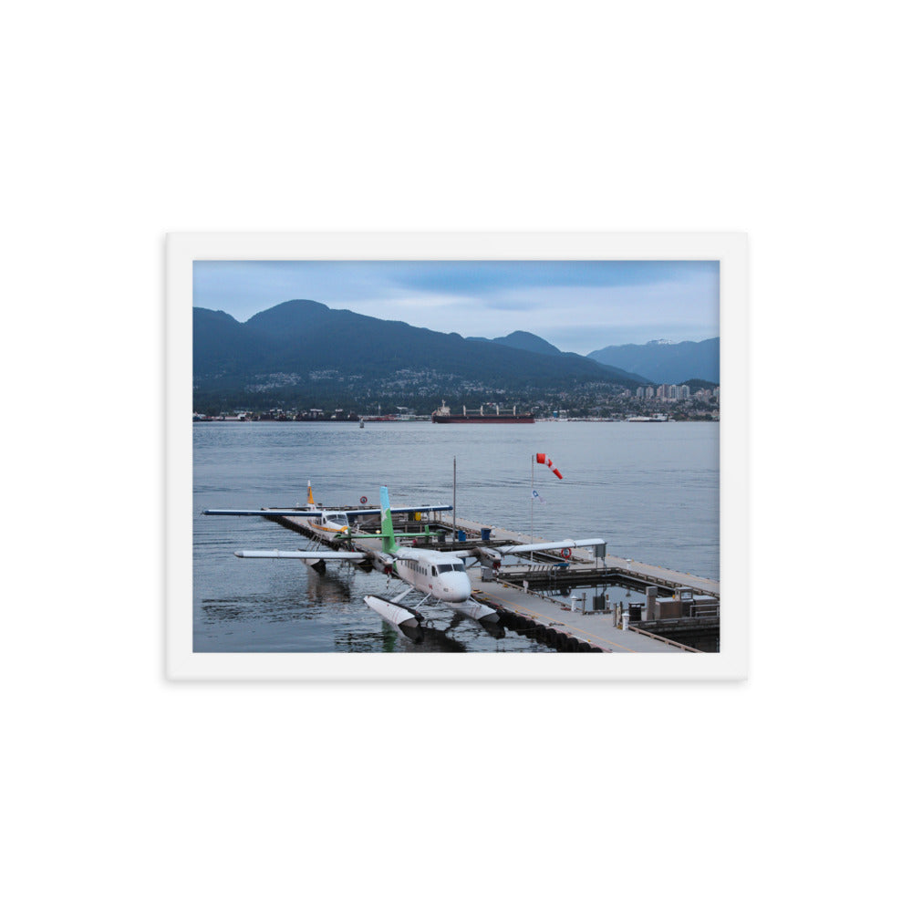 Framed Vancouver Harbour