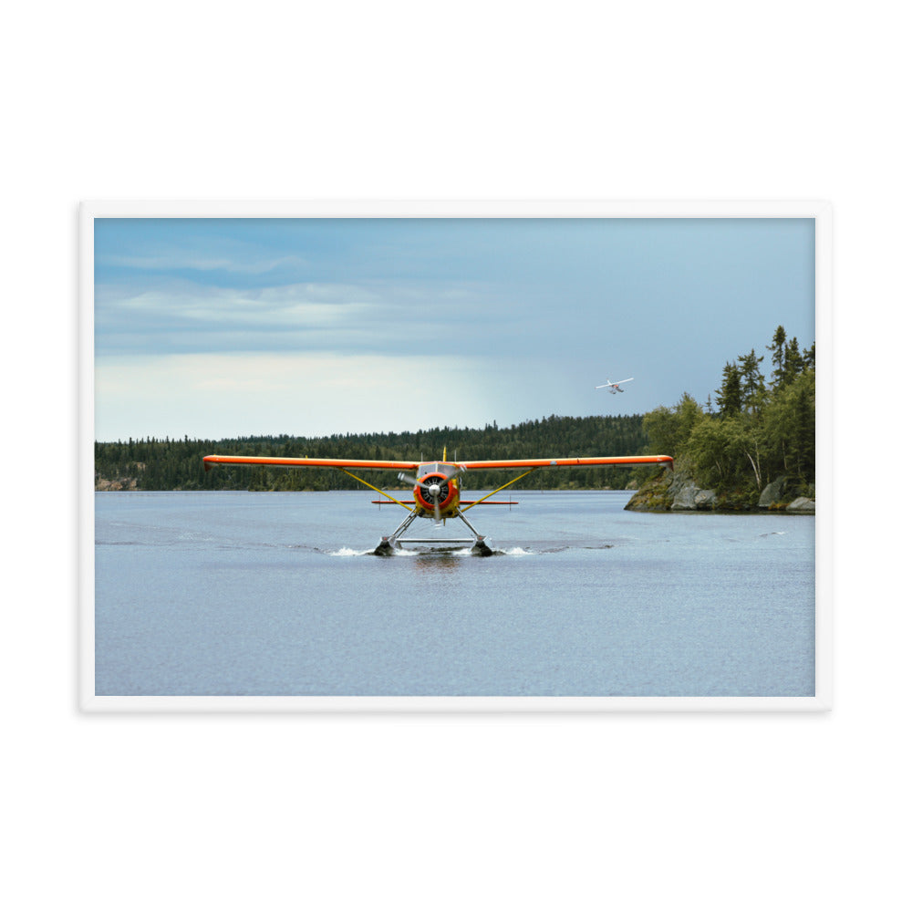 Framed Beaver Landing