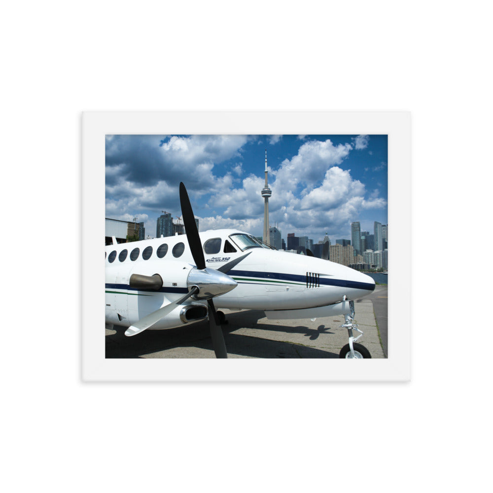 Framed King Air in Toronto