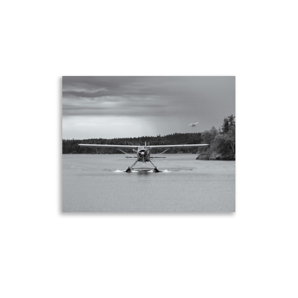 Print Beaver Landing (Black + White)