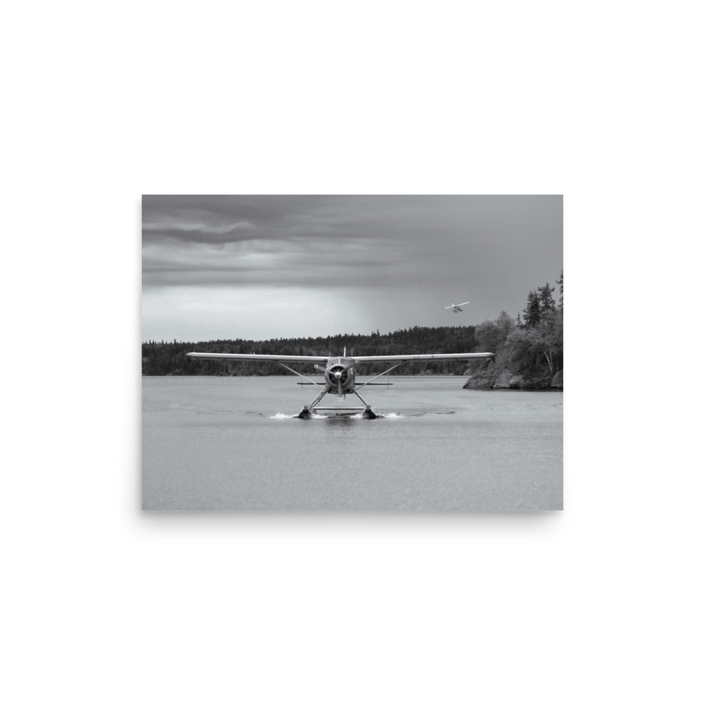 Print Beaver Landing (Black + White)