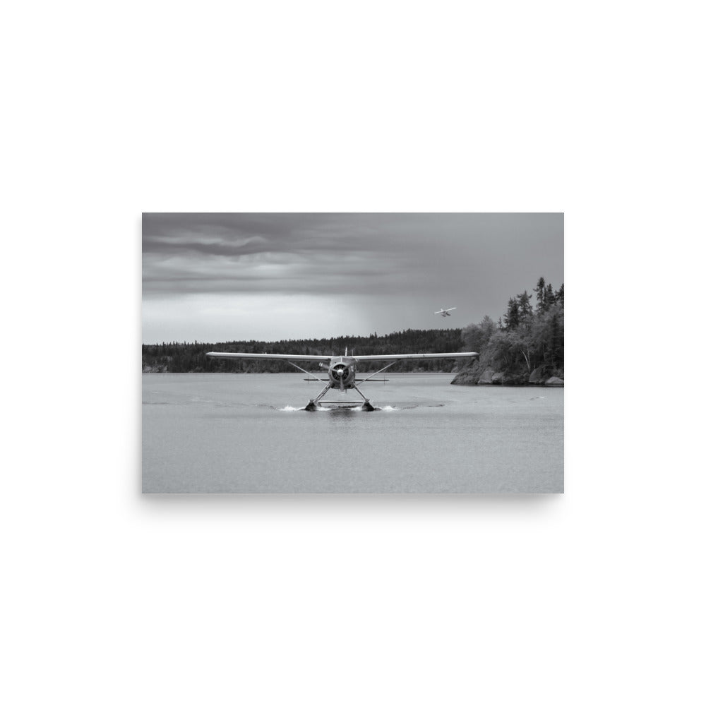 Print Beaver Landing (Black + White)