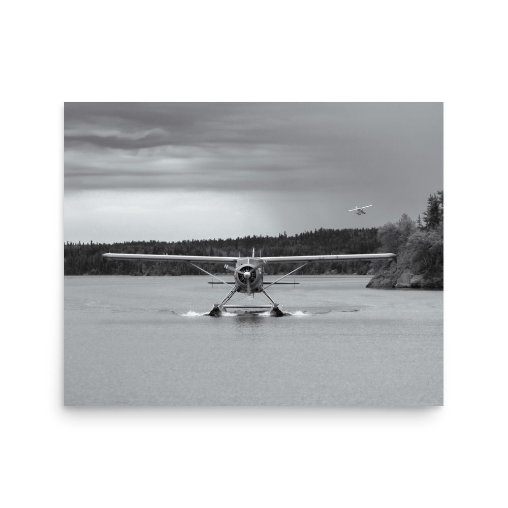 Print Beaver Landing (Black + White)