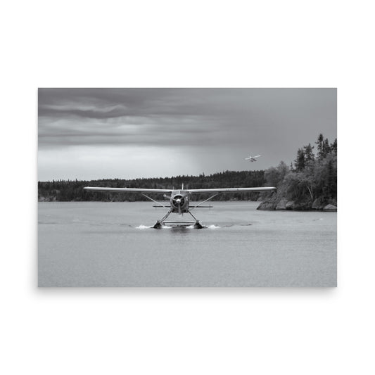 Print Beaver Landing (Black + White)