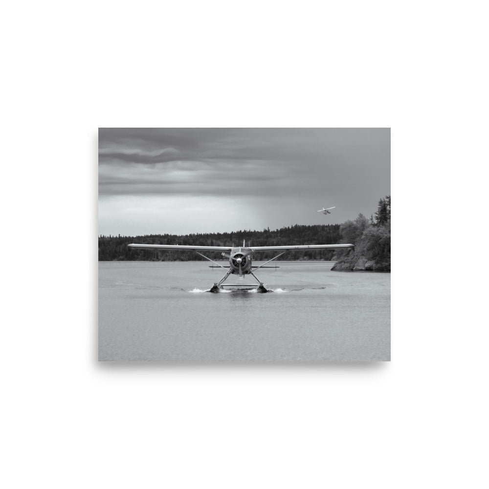 Print Beaver Landing (Black + White)